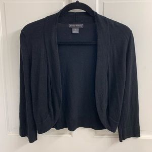 Jessica Howard Black Shrug Size M